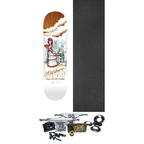 Anti Hero Skateboards Daan Van Der Linden Flatulent Beauties Skateboard Deck - 8.5" x 31.85" - Complete Skateboard Bundle